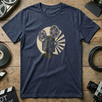 Vintage Film Projector Graphic Tee for Movie Lovers