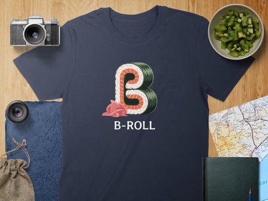 Sushi B-Roll Graphic Tee Short Sleeve Shirt product type