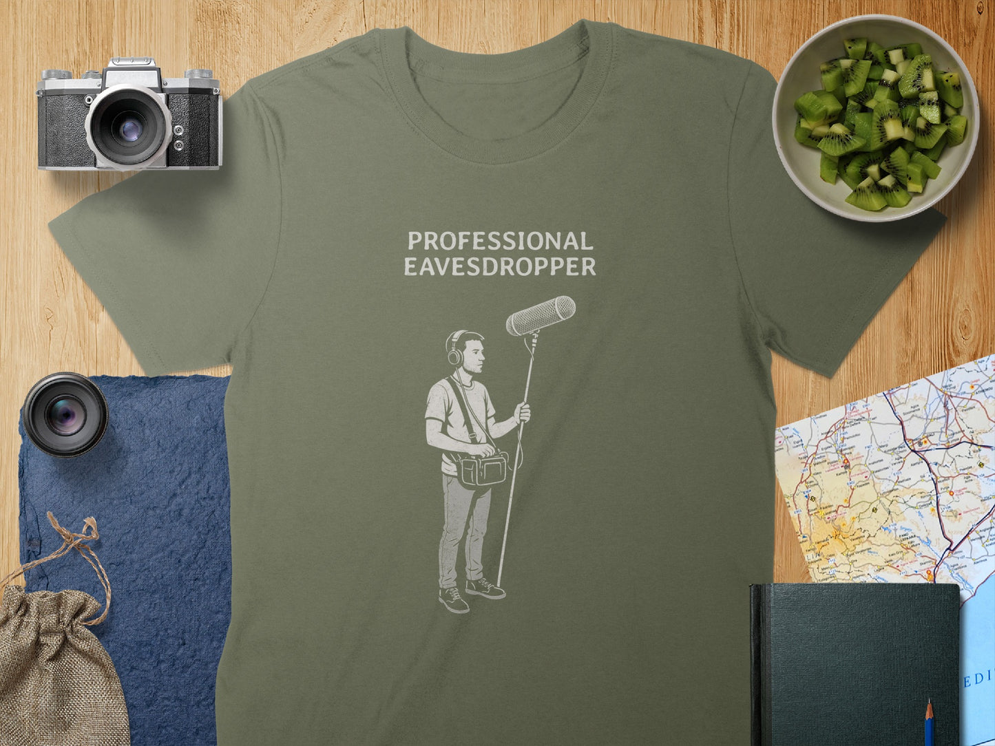 Professional Eavesdropper Graphic T-Shirt product