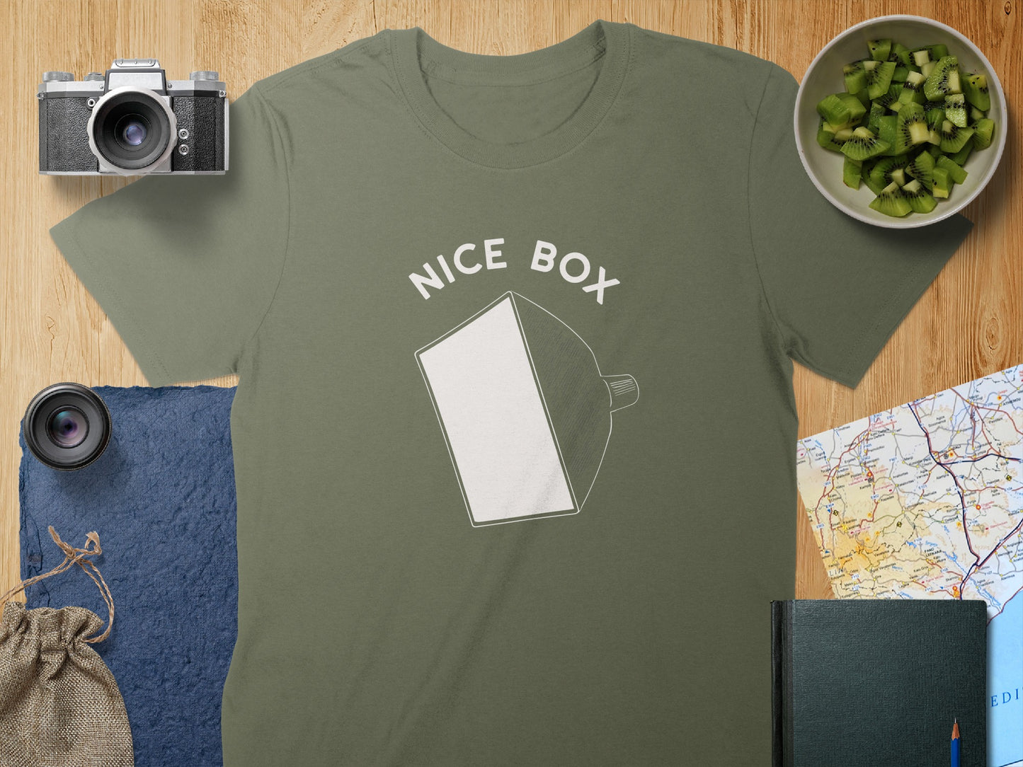 Nice Box Graphic T-shirt with Unique Design product