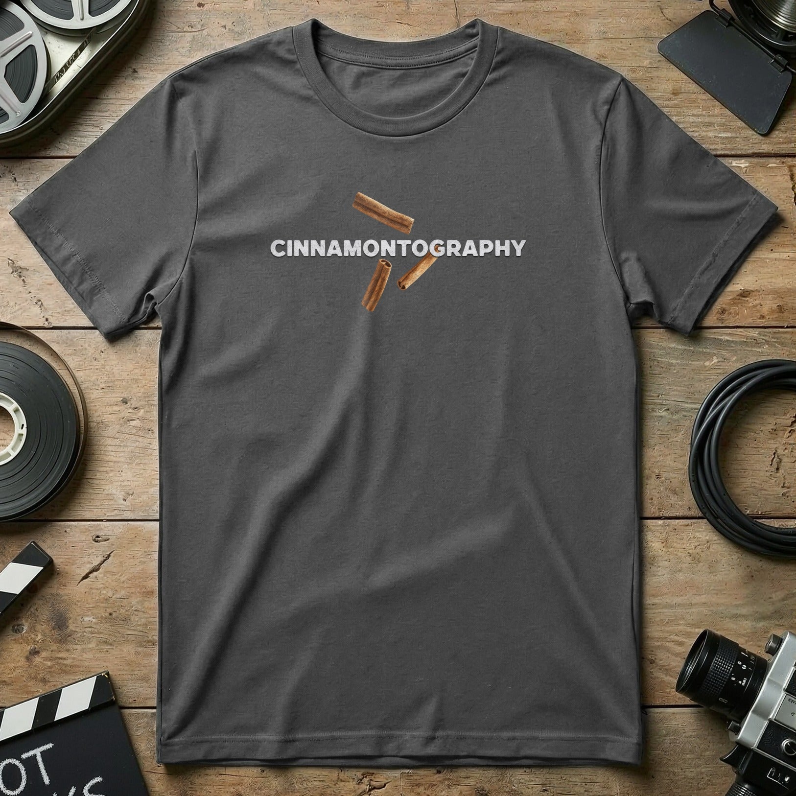 Cinnamontography Design Creative T-Shirt product type