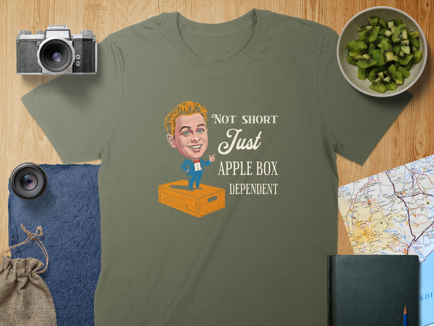 Not Short Just Apple Box Dependent T-shirt product