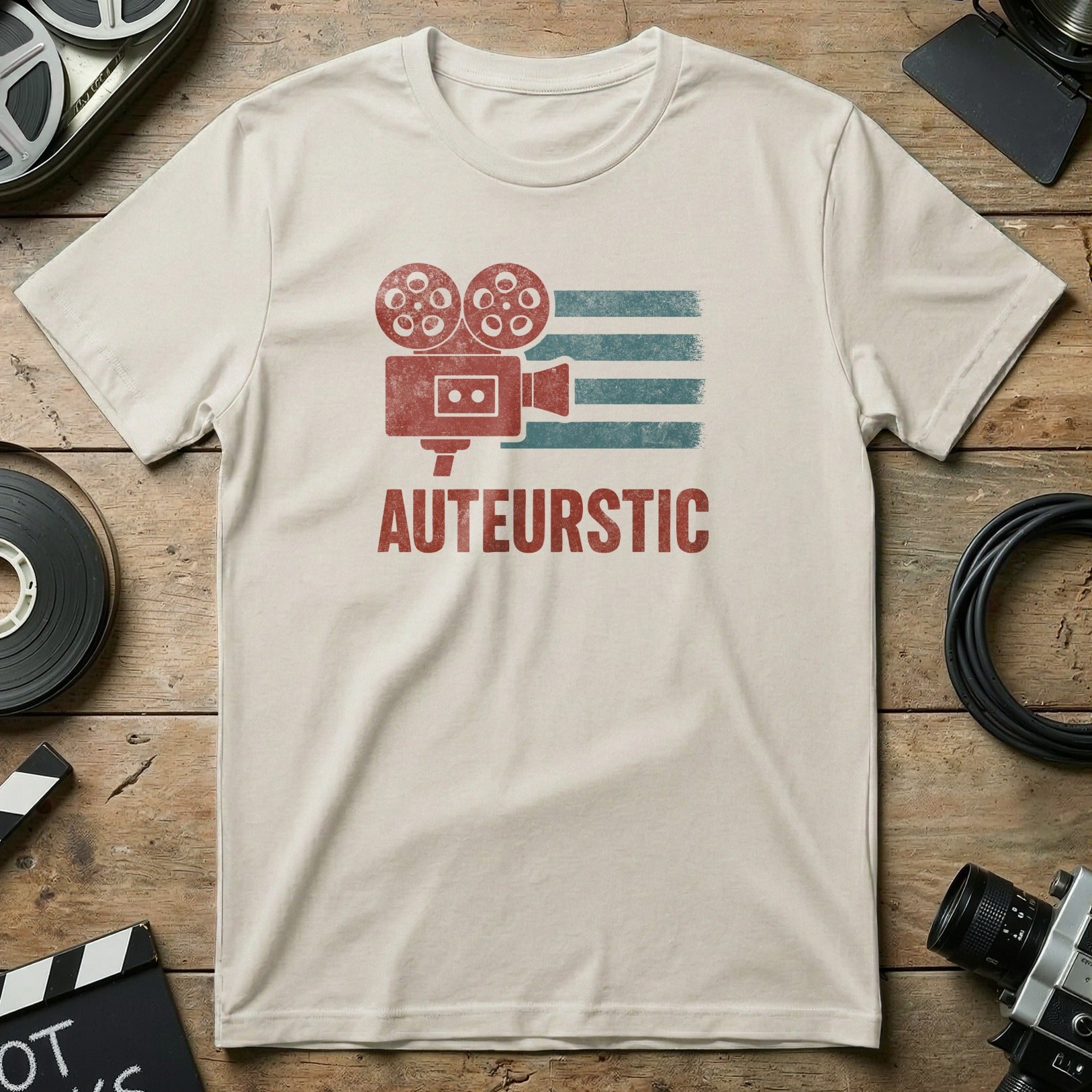 Retro Film Camera Design AUTEURSTIC T-Shirt Product