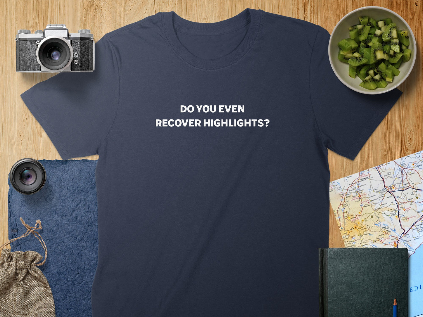 Do You Even Recover Highlights Statement T-Shirt