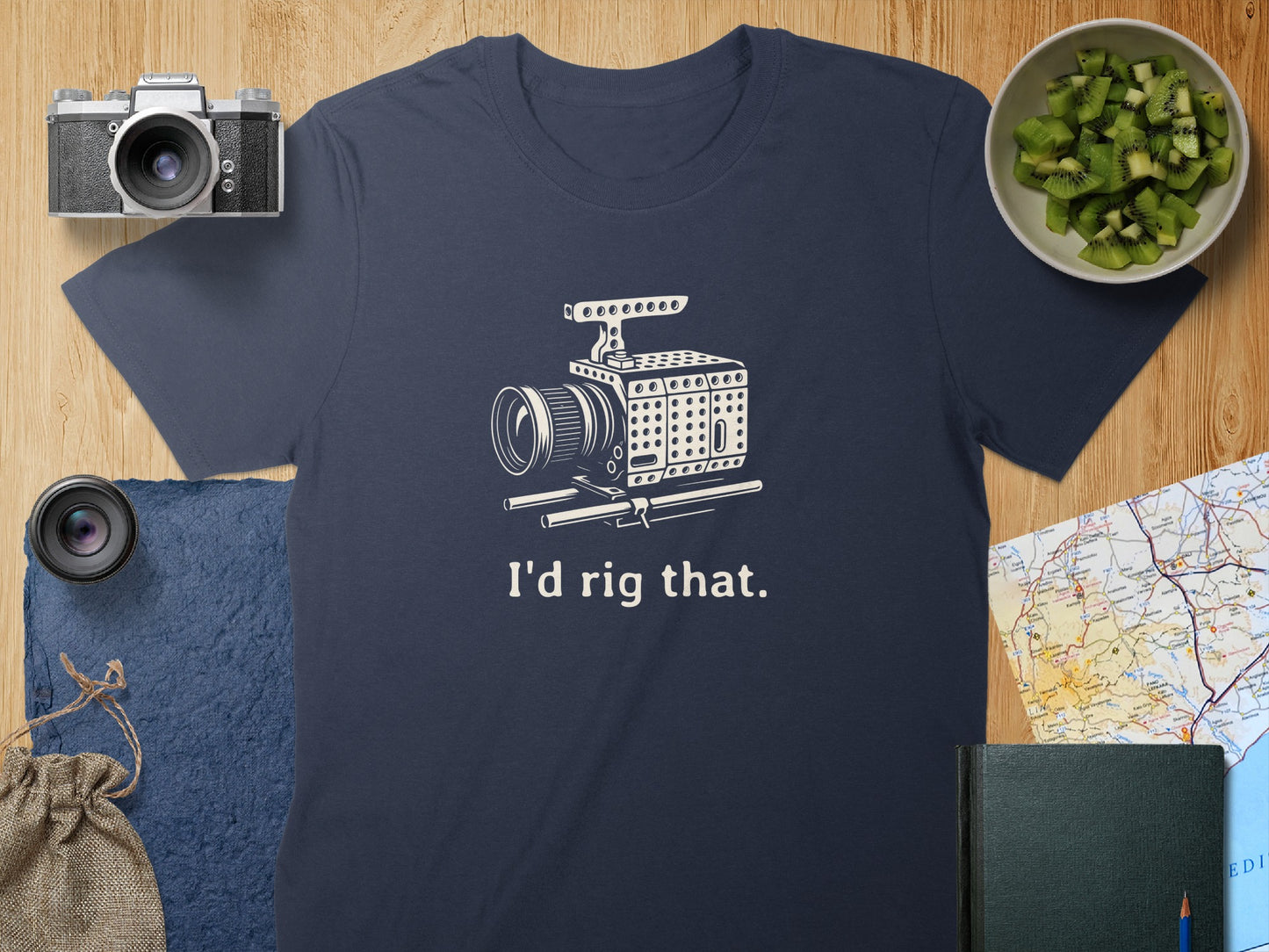 I'd Rig That Short Sleeve Graphic T-Shirt product