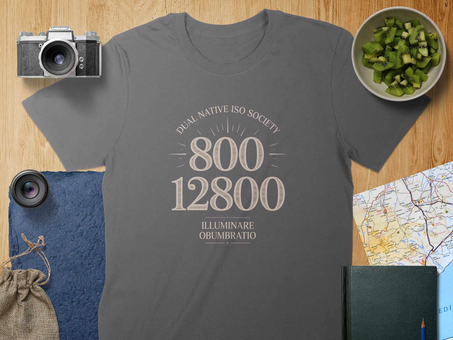 Dual Native ISO Society Illuminare Obumbratio T-shirt product